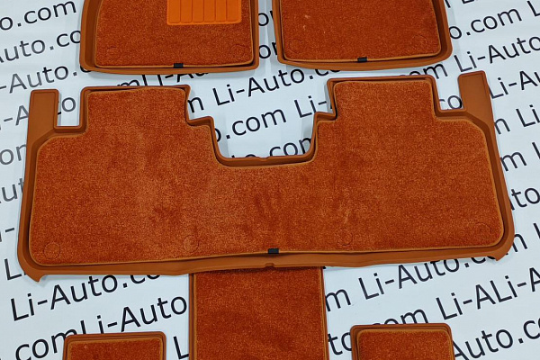 Комплект современных дизайнерских ковриков для Лисян (Lixiang) L6/7/9