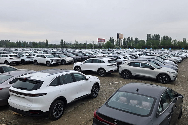 Наличие автомобилей марки "Чанган" в Хоргосе (Китай) на 15 Мая